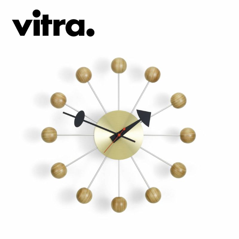 Vitra（ヴィトラ） ネルソン ボールクロック チェリー商品画像1