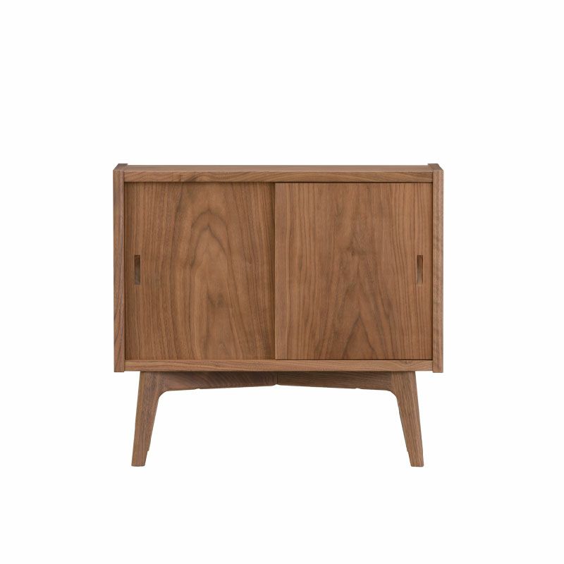 マルニ60+ コンビネーション ウォルナット オープンシェルフ63（溝あり）／ウッドドア（2枚1組）／脚組 セット 商品画像2