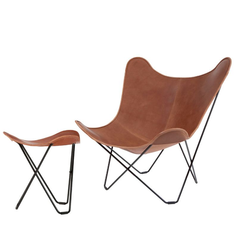 CUERO（クエロ） BKFチェア マリポサ ブラウン／フラインググース ブラウン セット商品画像1