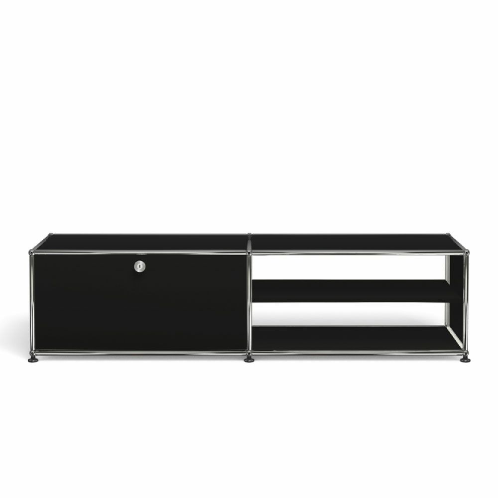 USMハラー テレビボード（ドロップダウンドア×1/ディバイダーシェルフ 