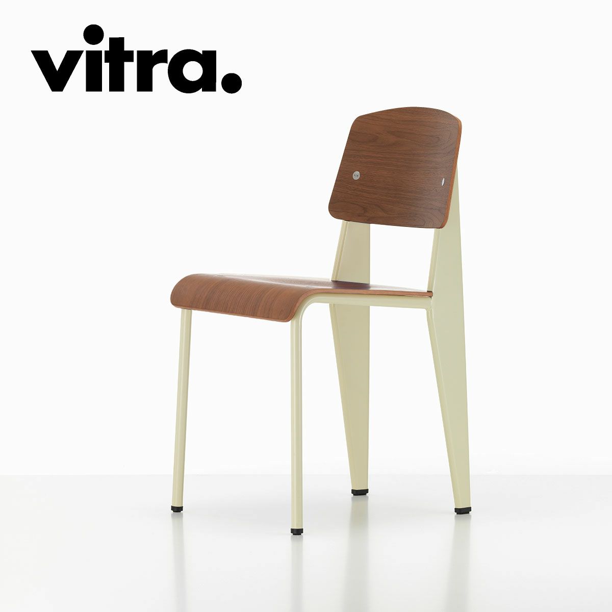 Vitra（ヴィトラ） スタンダードチェア（Standard Chair）プルーヴェブランコロンブ（Prouvé Blanc Colombe ） 商品画像3
