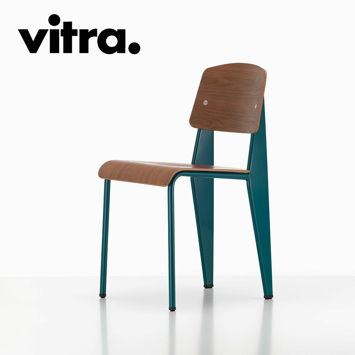 Vitra（ヴィトラ） スタンダードチェア（Standard Chair）プルーヴェブルーディナスティ（Prouvé Bleu Dynastie） 商品画像3