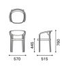 カリモクニュースタンダード チェーサチェア（Karimoku New Standard Chesa Chair） ［C3320A］ 商品画像2