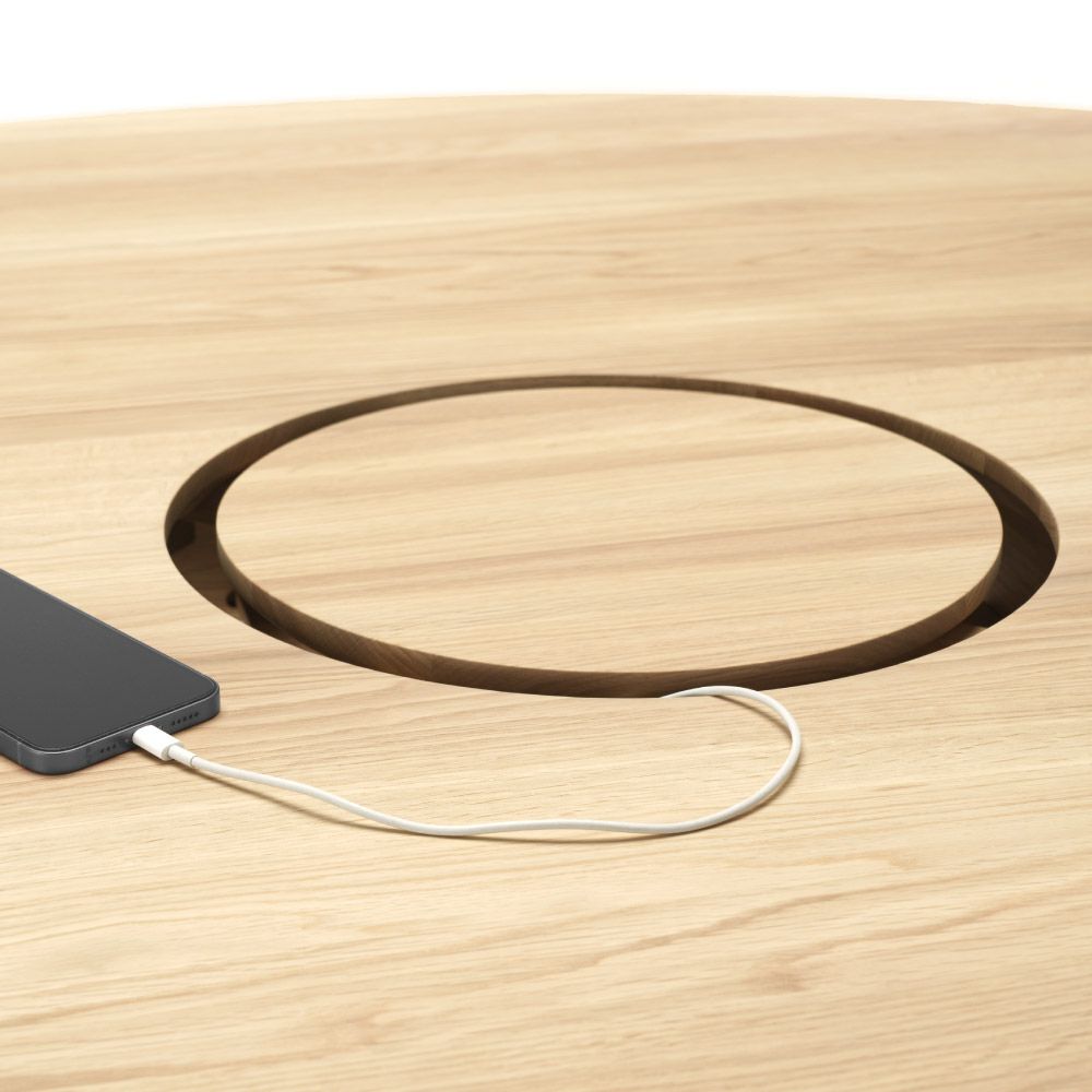 カリモクニュースタンダード スペクトラムワークステーション ラウンド ST Karimoku New Standard Spectrum Workstation Round ST） ［D345CA］ 商品画像4