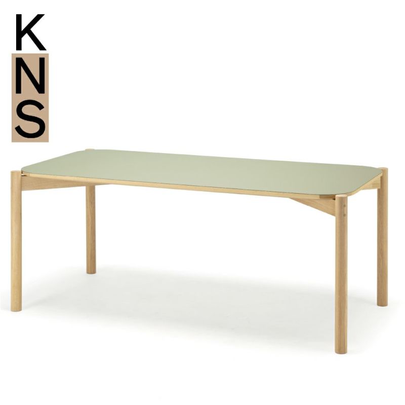 カリモクニュースタンダード キャストールテーブル リノリウム 180 （Karimoku New Standard Castor Table Linoleum 180） ［D343MIQE］商品画像1