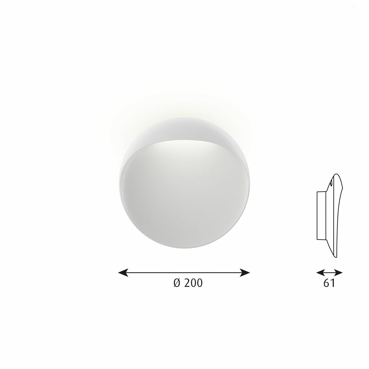 ルイスポールセン（Louis Poulsen） フリント ウォール / Φ200