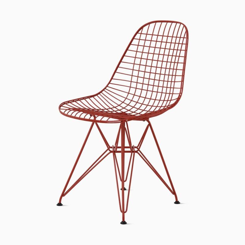 ハーマンミラー（Hermanmiller）イームズ ワイヤーチェア アイアンレッド《 Herman Miller（ハーマンミラー）× HAY 》［DKC.0 RNDE8］