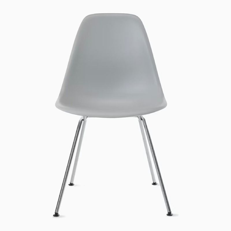 ハーマンミラー（Hermanmiller）イームズ サイドシェルチェア DSX ライトグレー クロームベース［DSX. 47 LTY E8］