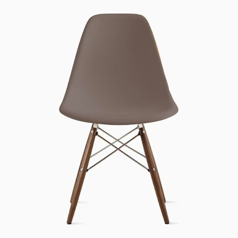 ハーマンミラー（Hermanmiller）イームズ サイドシェルチェア DSW ココア クロームベース ウォールナット［DSW. 47 OU CC1 E8］