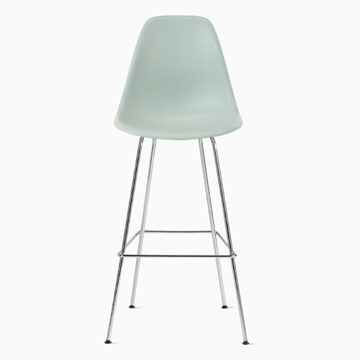 ハーマンミラー（Hermanmiller）イームズ シェルスツール バーハイトスツール DSHBX グレーグリーン クロームベース［DSHBX. 47 RYG E8］