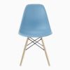 ハーマンミラー（Hermanmiller）イームズ サイドシェルチェア DSW ペールブルー ブラックベース ホワイトアッシュ［DSW. BK A2 PBU E8］