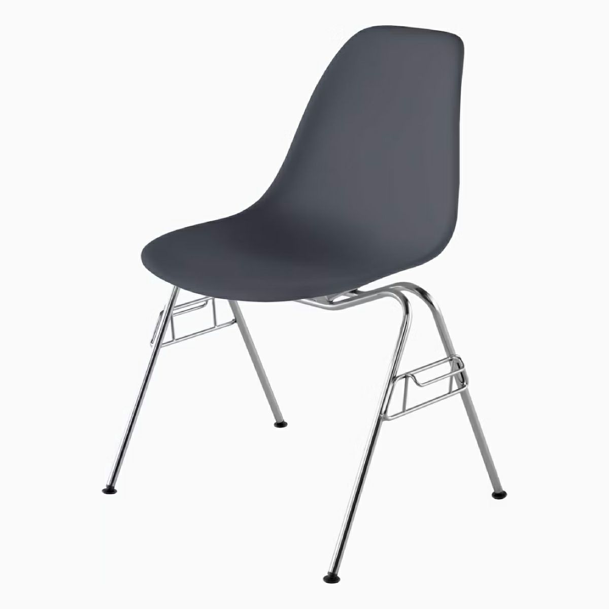 イームズ サイドシェルチェア DSS ミディアムグレー クロームベース