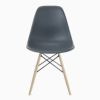 ハーマンミラー（Hermanmiller）イームズ サイドシェルチェア DSW ミディアムグレー ブラックベース ホワイトアッシュ［DSW. BK A2 MGR E8］