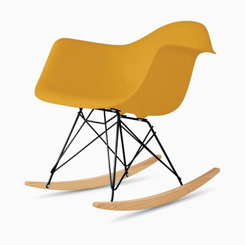 ハーマンミラー（Hermanmiller）イームズ アームシェルチェア RAR ディープイエロー ブラックベース  メープル［RAR. BK UL DYL］