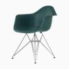 ハーマンミラー（Hermanmiller）イームズ アームシェルチェア DAR エヴァーグリーン クロームベース［DAR. 47 EVG E8］