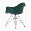 ハーマンミラー（Hermanmiller）イームズ アームシェルチェア DAR エヴァーグリーン クロームベース［DAR. 47 EVG E8］