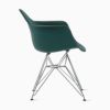 ハーマンミラー（Hermanmiller）イームズ アームシェルチェア DAR エヴァーグリーン クロームベース［DAR. 47 EVG E8］