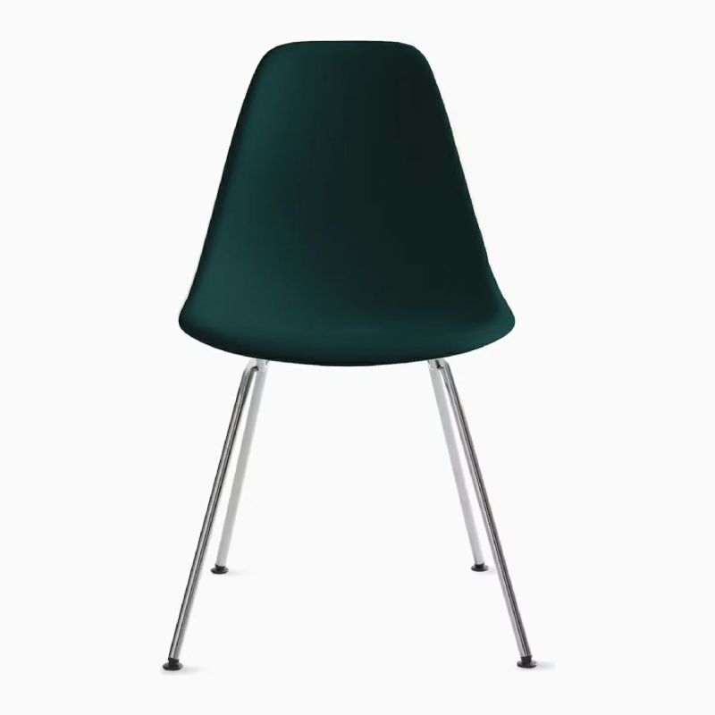 ハーマンミラー（Hermanmiller）イームズ サイドシェルチェア DSX エヴァーグリーン クロームベース［DSX. 47 EVG E8］