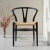 CH24（Yチェア） SOFT BLACK ビーチ／マットブラック 座面高45cm CARL HANSEN & SON （カールハンセン ） ハンス J. ウェグナー商品画像7