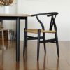 CH24（Yチェア） SOFT BLACK ビーチ／マットブラック 座面高45cm CARL HANSEN & SON （カールハンセン ） ハンス J. ウェグナー商品画像9