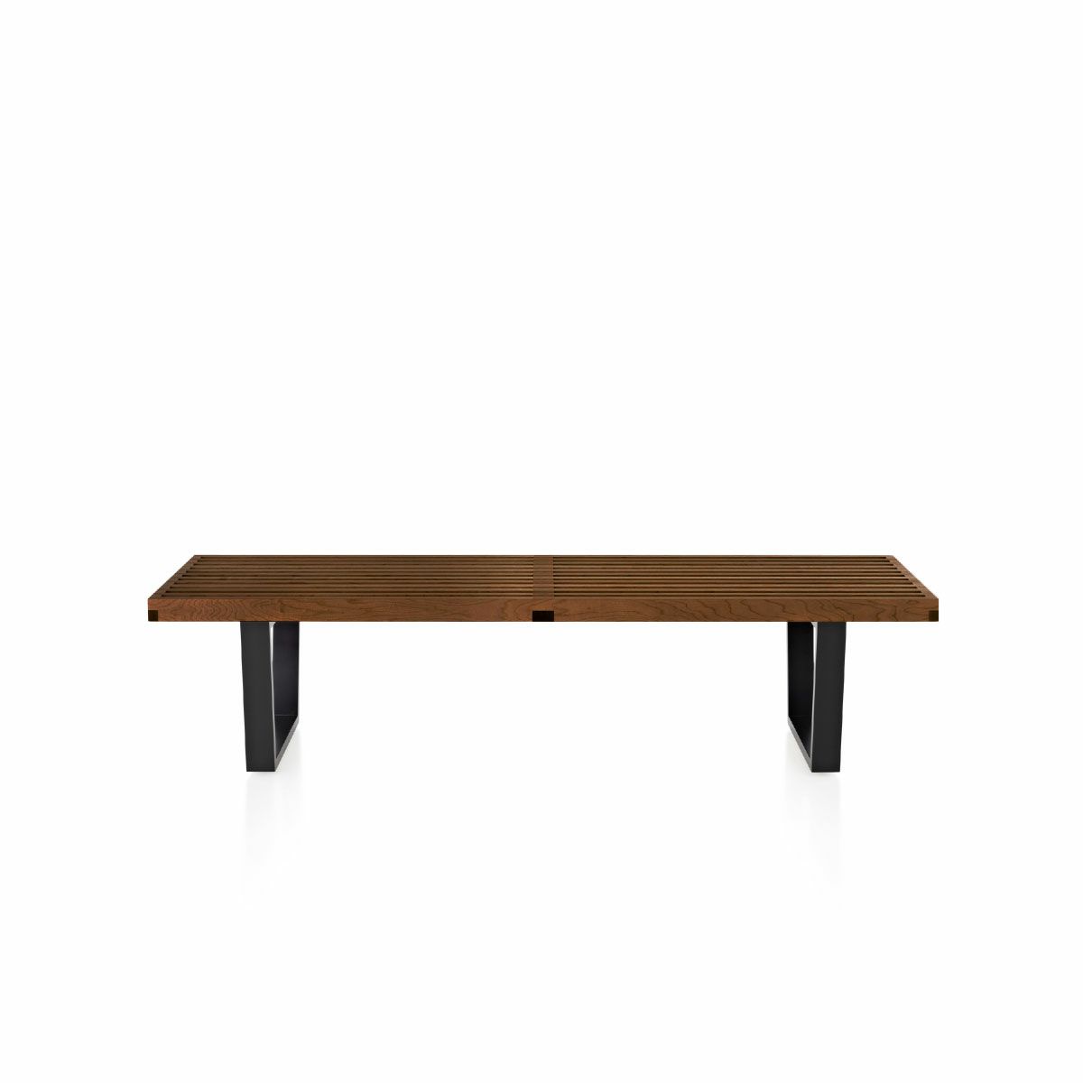 ハーマンミラー（Hermanmiller）ネルソン プラットフォームベンチ ウォールナット ウッドベース 1525［PB.60W OU］
