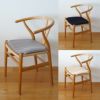 (Ainkenさま専用)Yチェア 専用クッション 2個セット リアルスタイル別注》CH24 Yチェア専用 リネンクッション