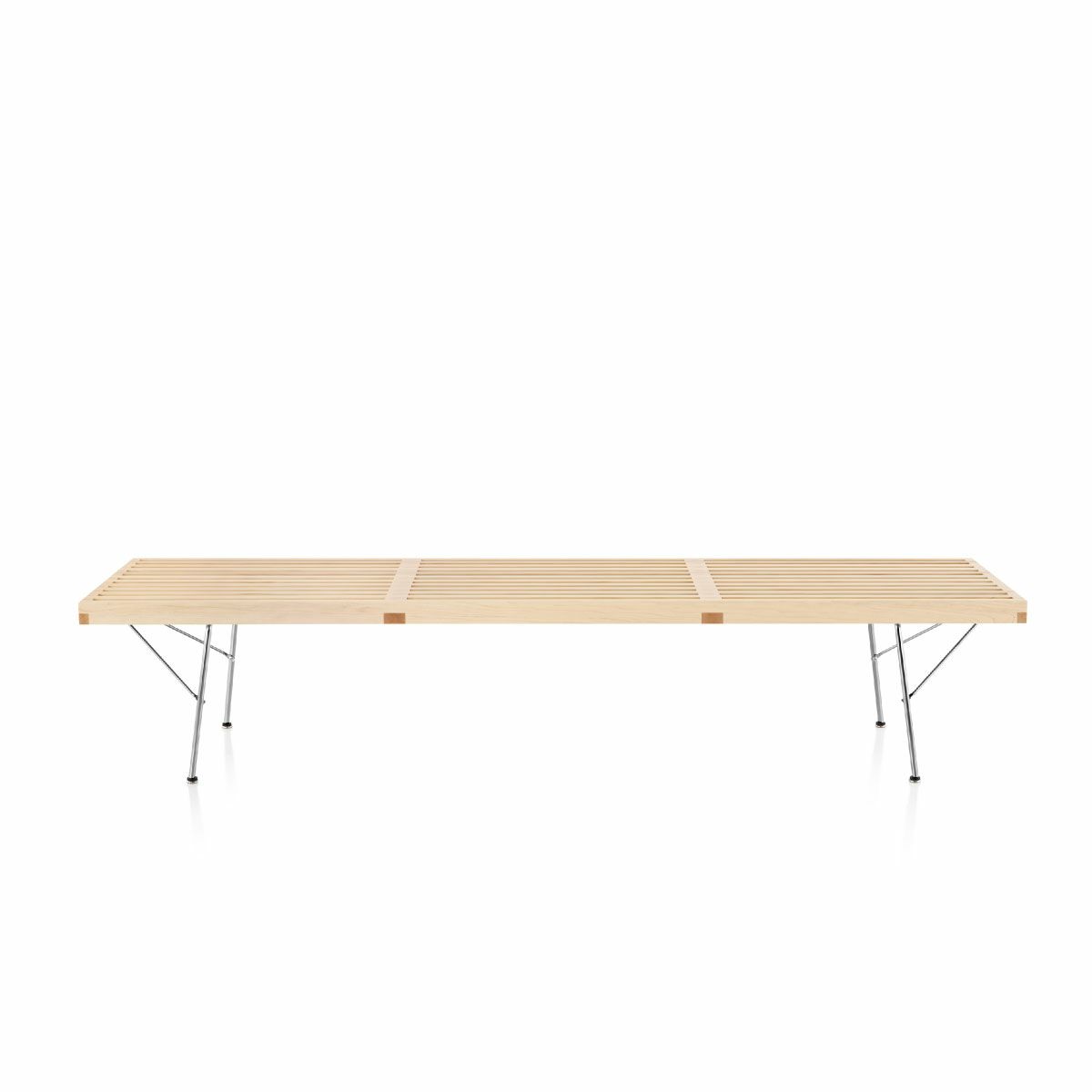 ハーマンミラー（Hermanmiller）ネルソン プラットフォームベンチ メープル メタルベース 1830［PB.72M UL］