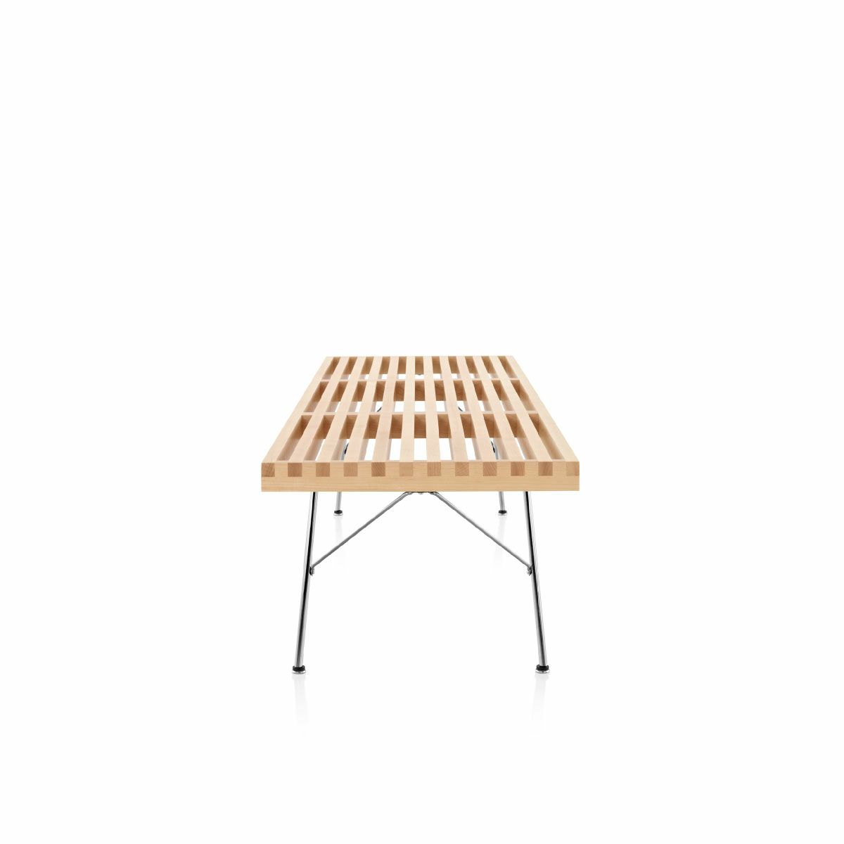 ハーマンミラー（Hermanmiller）ネルソン プラットフォームベンチ メープル メタルベース 1830［PB.72M UL］