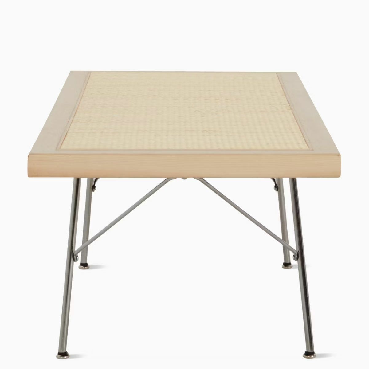 ハーマンミラー（Hermanmiller）ネルソン ケーンベンチ メープル メタルベース クロームベース 1220［5291.48 UL 47］