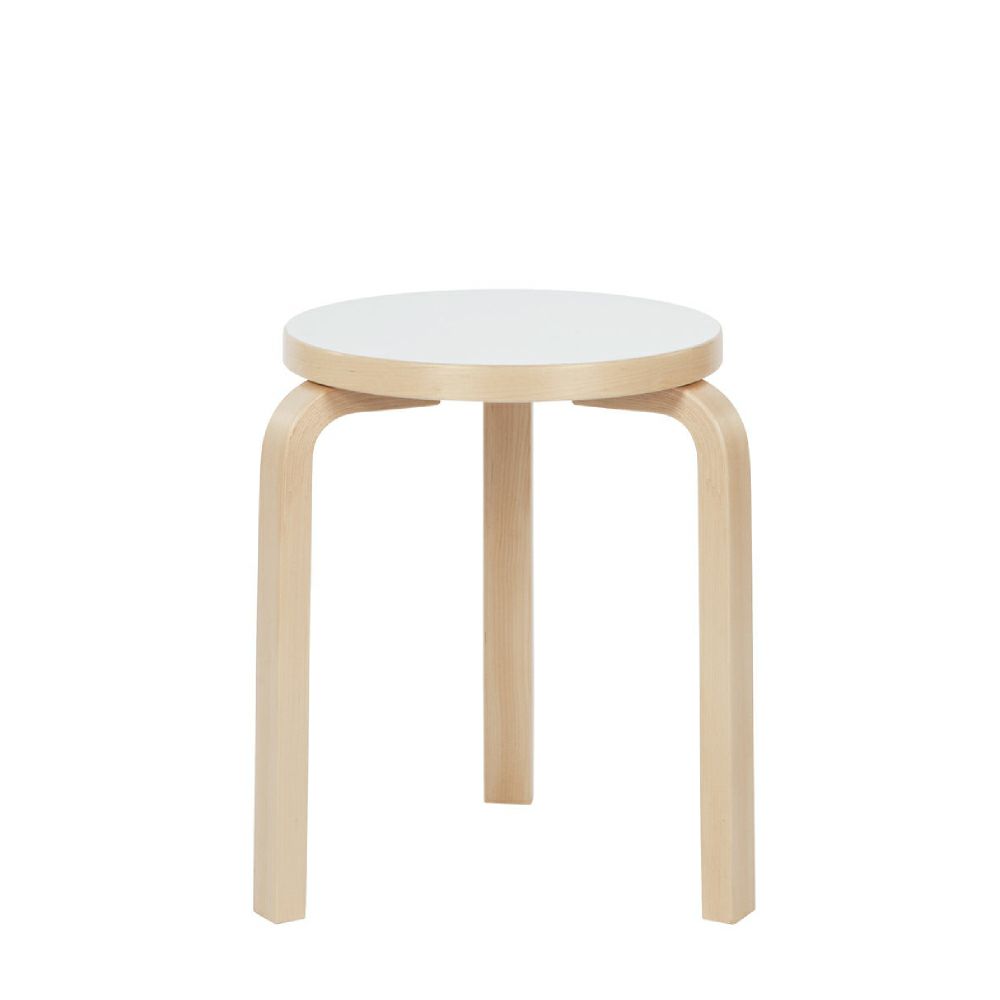 artek (アルテック) STOOL 60（スツール 60） 3本脚 ホワイト 