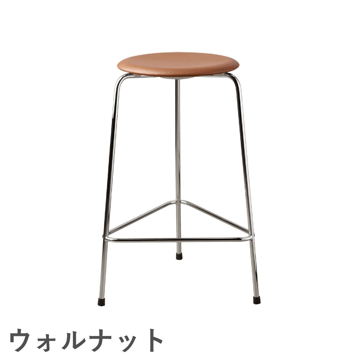 FRITZ HANSEN（フリッツ・ハンセン）HIGH DOT（ハイドットスツール）カウンターハイト 3本脚 / レザー
