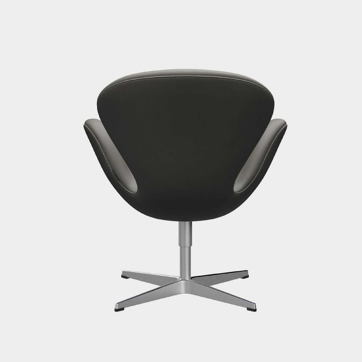 FRITZ HANSEN（フリッツ・ハンセン）SWAN（スワンチェア）アルミニウムサテン仕上げ CATEGORY3 / エッセンシャルレザー（ラーバ）