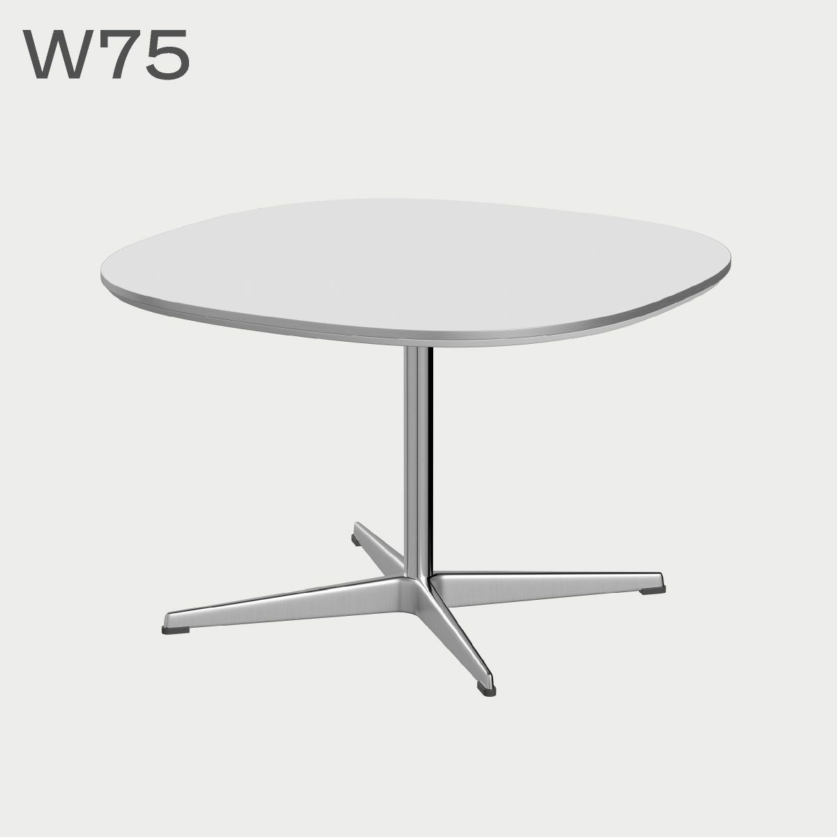 FRITZ HANSEN（フリッツ・ハンセン）SUPERCIRCULAR（スーパー円テーブル）A202（コーヒテーブル75×75cm）ラミネート / 4スターベース