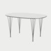 FRITZ HANSEN（フリッツ・ハンセン）SUPERELLIPSE（スーパー楕円テーブル）B611（ダイニングテーブル135×90cm）ラミネート / スパンレッグ
