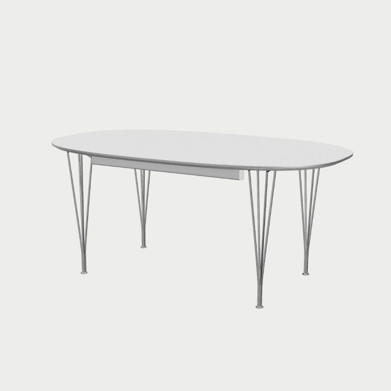FRITZ HANSEN（フリッツ・ハンセン）SUPERELLIPSE（スーパー楕円テーブル延長式）B620（ダイニングテーブル170-270×100cm）ラミネート / スパンレッグ