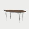 FRITZ HANSEN（フリッツ・ハンセン）SUPERELLIPSE（スーパー楕円テーブル延長式）B620（ダイニングテーブル170-270×100cm）プライウッド クリアラッカー / スパンレッグ