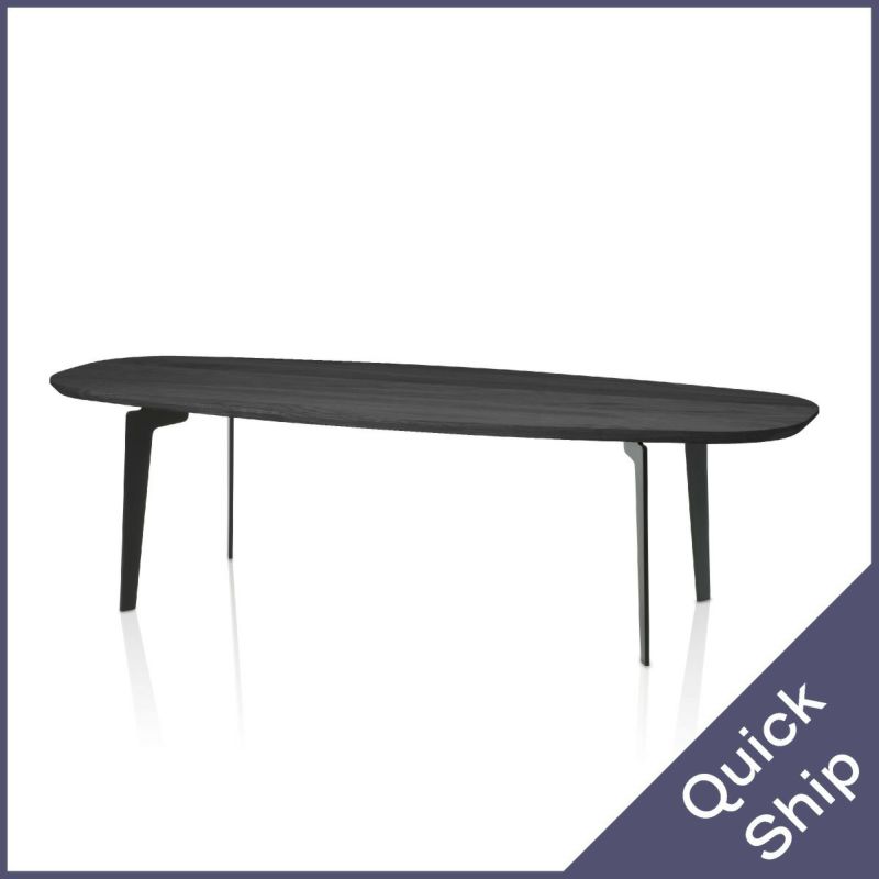 FRITZ HANSEN（フリッツ・ハンセン）JOINTABLE（ジョインテーブル）FH61（コーヒテーブル130×50cm） / オーク・ブラック天板 ブラック