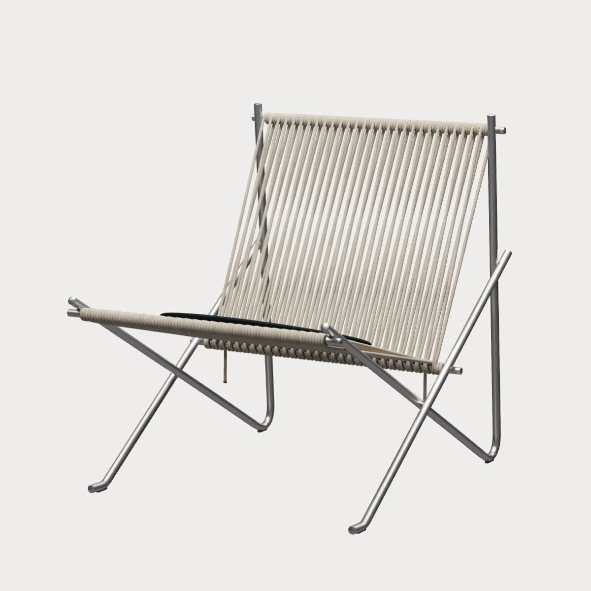 FRITZ HANSEN（フリッツ・ハンセン）PK4ST ラウンジチェア / シートクッション付 キャンバス