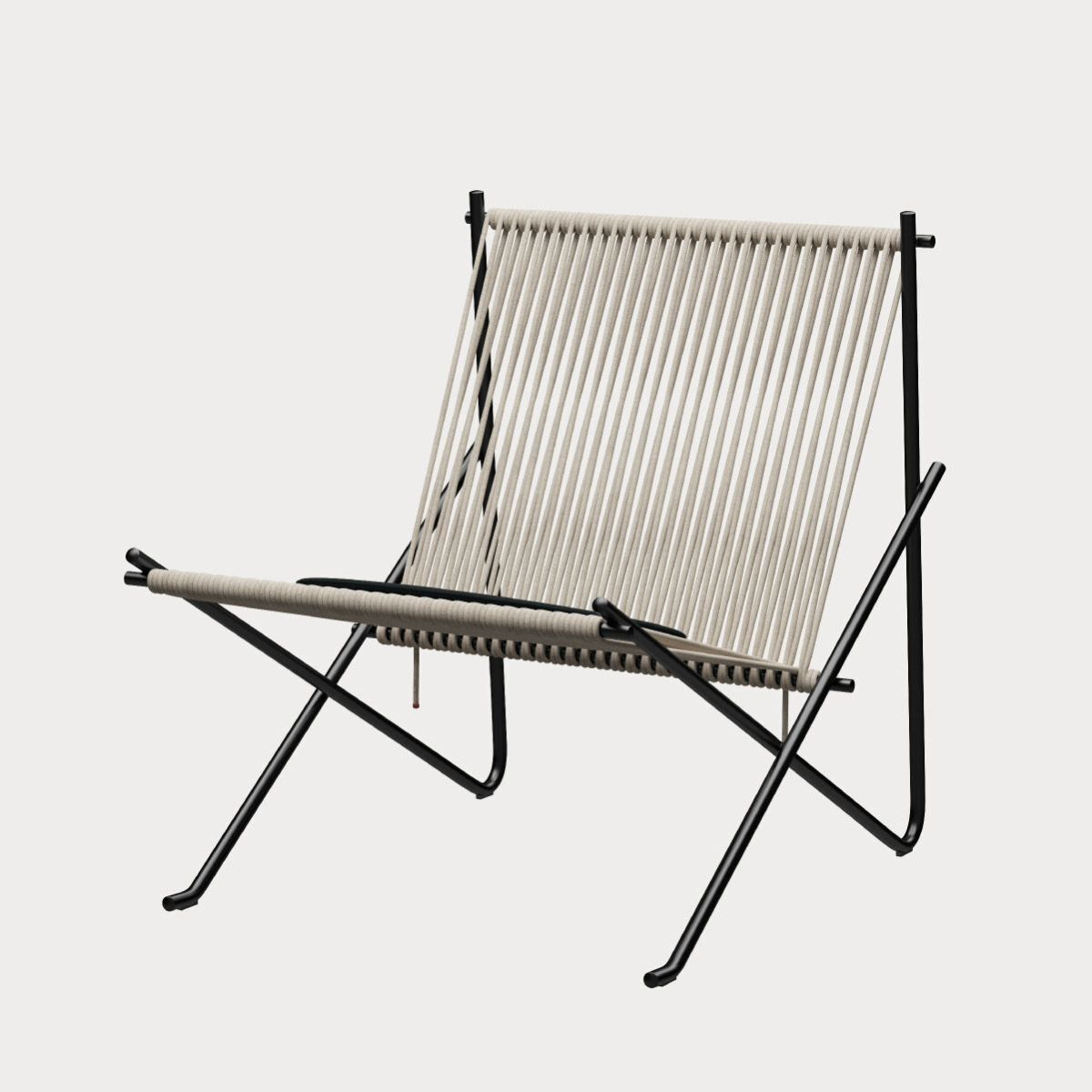 FRITZ HANSEN（フリッツ・ハンセン）PK4ST ラウンジチェア / シートクッション付 キャンバス