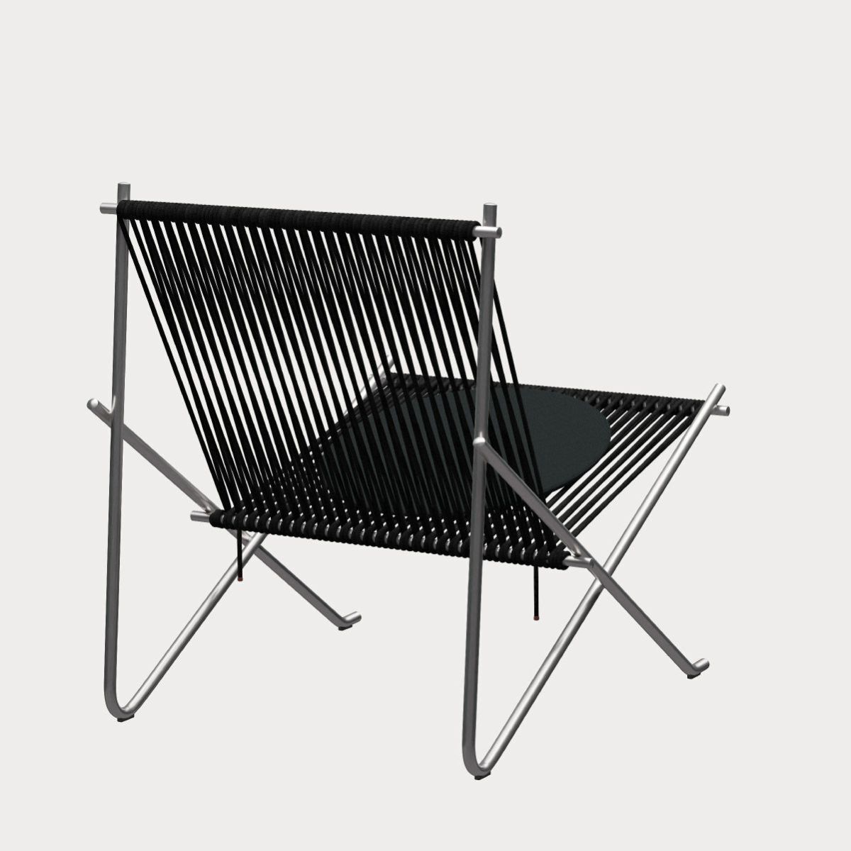 FRITZ HANSEN（フリッツ・ハンセン）PK4ST ラウンジチェア / シートクッション付 キャンバス