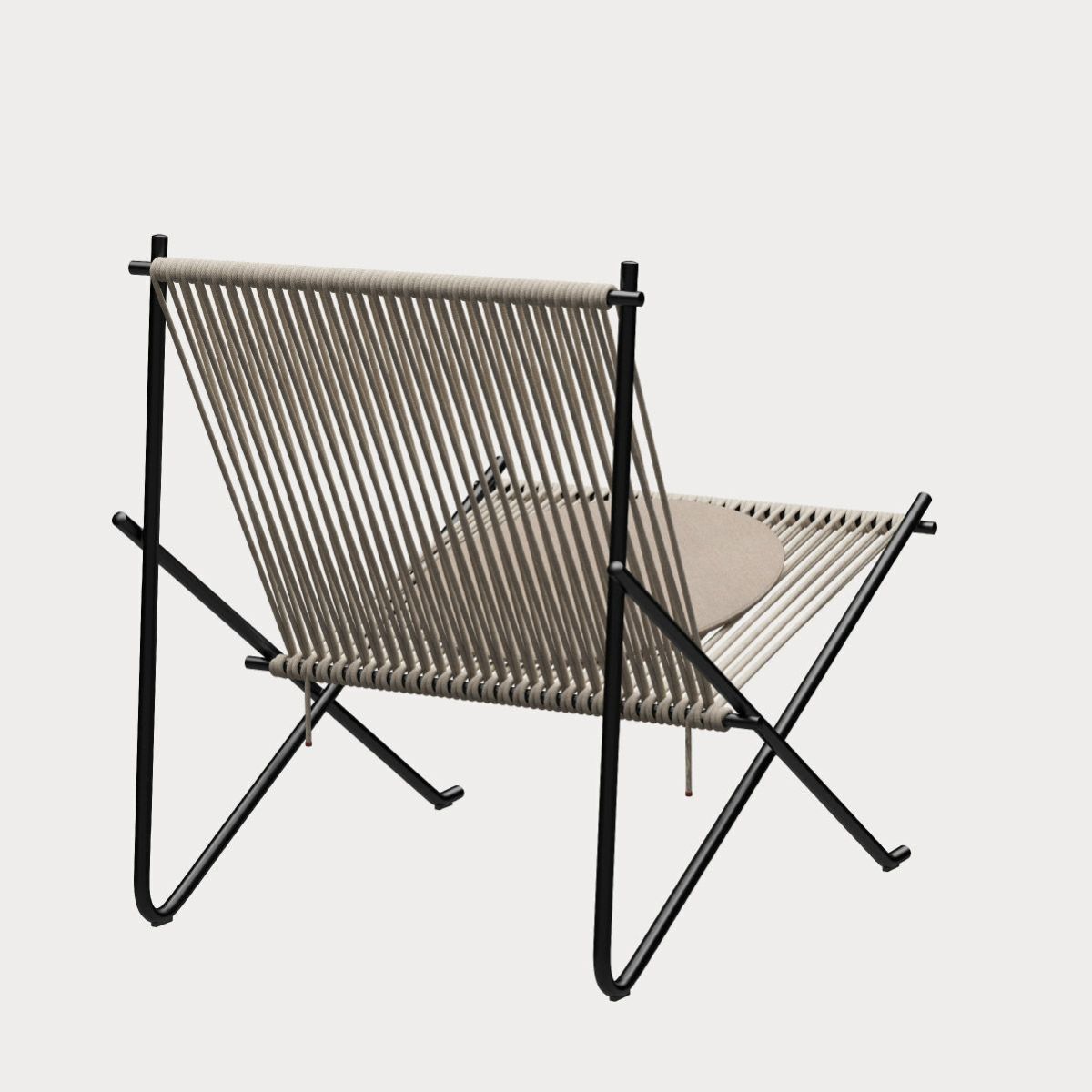 FRITZ HANSEN（フリッツ・ハンセン）PK4ST ラウンジチェア / シートクッション付 キャンバス