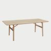 F.H.（フリッツ・ハンセン）SKAGERAK（スカゲラック）Hven table 190（ヴェン テーブル）/ オーク（無加工）