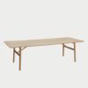 F.H.（フリッツ・ハンセン）SKAGERAK（スカゲラック）Hven table 260（ヴェン テーブル）/ オーク（無加工）