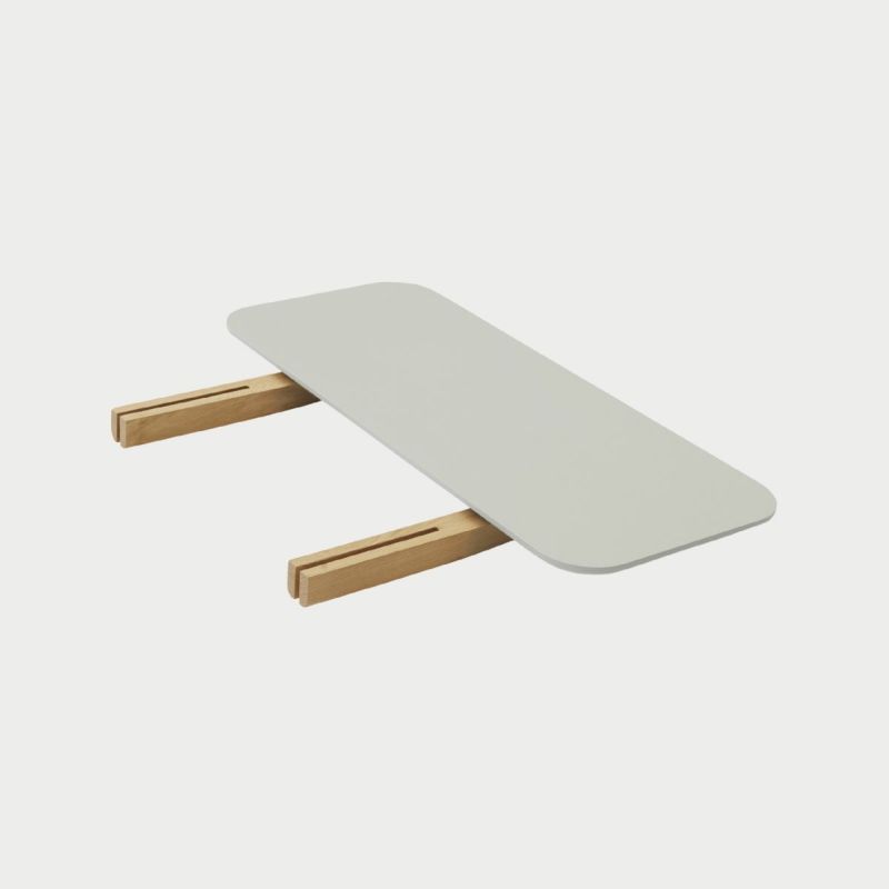 F.H.（フリッツ・ハンセン）SKAGERAK（スカゲラック）Hven table Extension Plate（ヴェン テーブル エクステンションプレート）/ MDF（ライトグレー）