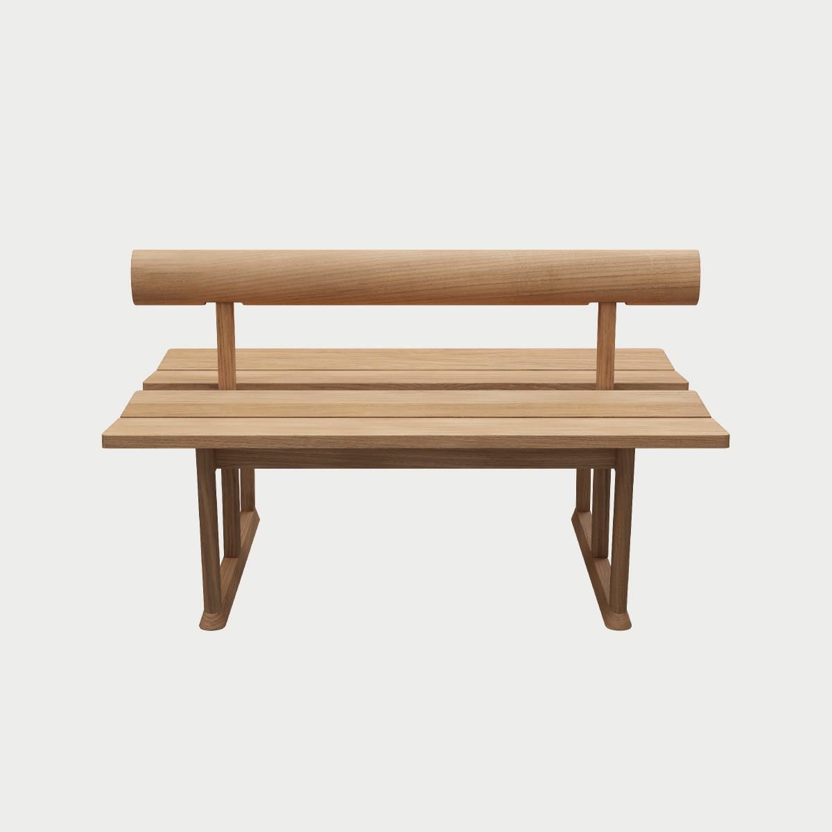 F.H.（フリッツ・ハンセン）SKAGERAK（スカゲラック）Banco bench double（バンコ ベンチ ダブル）/ チーク