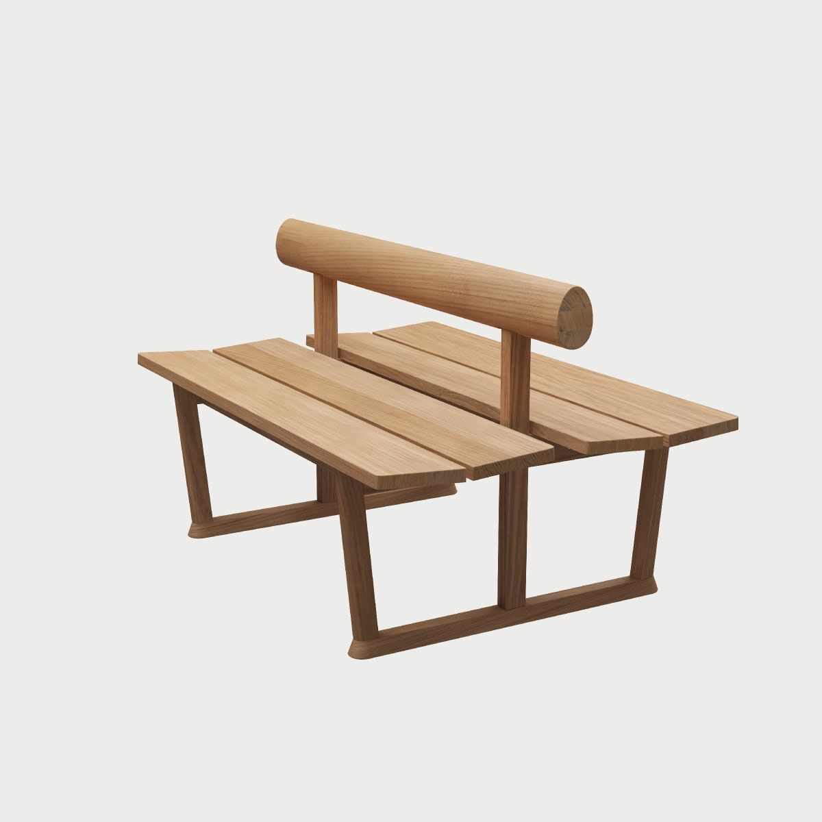 F.H.（フリッツ・ハンセン）SKAGERAK（スカゲラック）Banco bench double（バンコ ベンチ ダブル）/ チーク