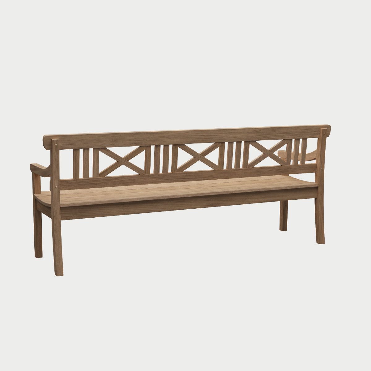 F.H.（フリッツ・ハンセン）SKAGERAK（スカゲラック）Drachmann bench 200cm（ドラックマン ベンチ）/ チーク