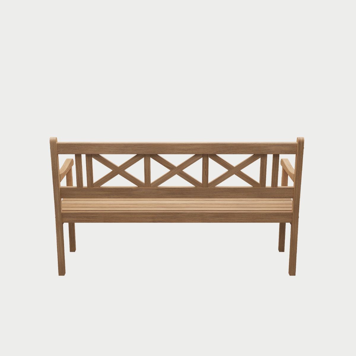 F.H.（フリッツ・ハンセン）SKAGERAK（スカゲラック）Skagen bench（スカーゲン ベンチ）/ チーク