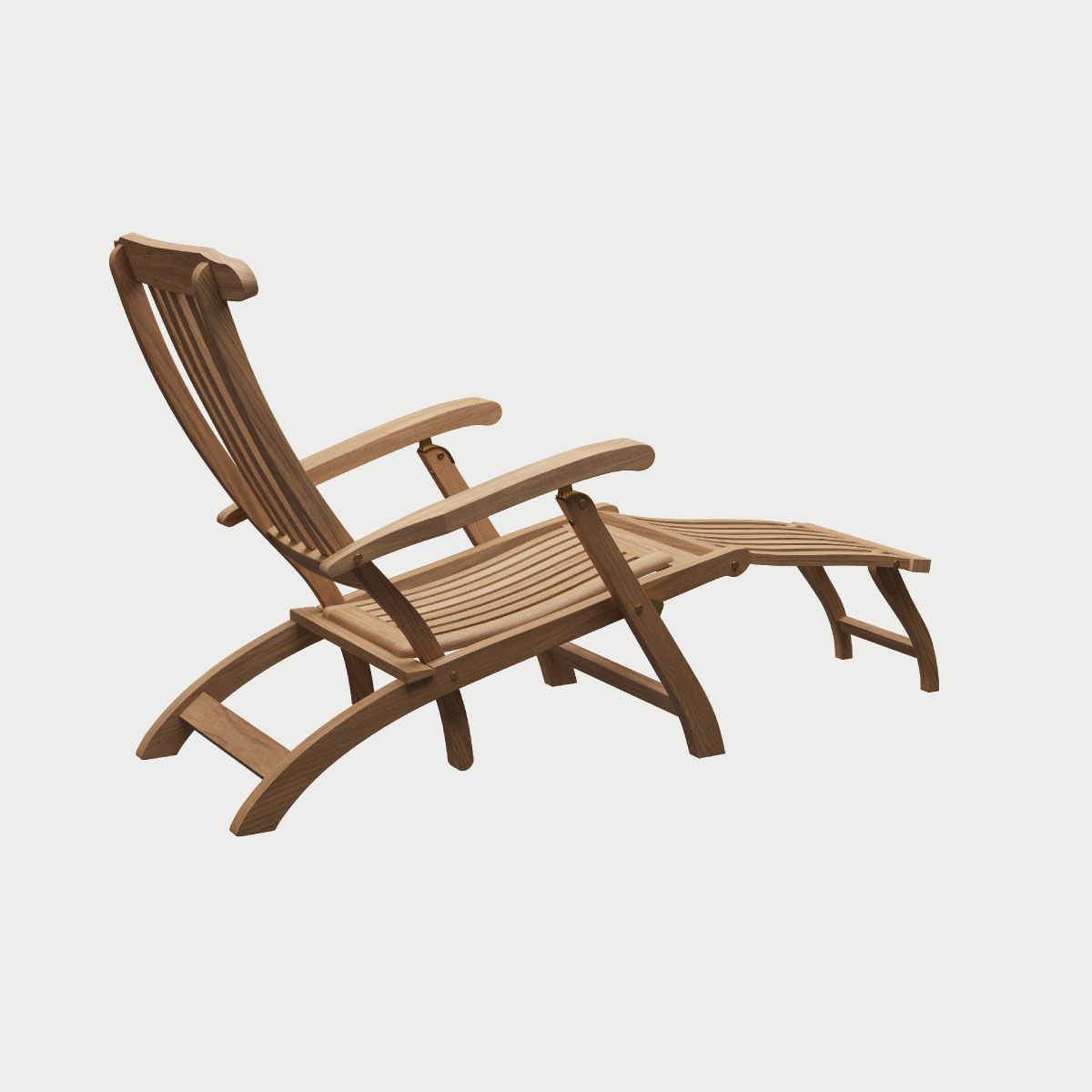 F.H.（フリッツ・ハンセン）SKAGERAK（スカゲラック）Steamer deck chair（スチーマー デッキチェア）/ チーク