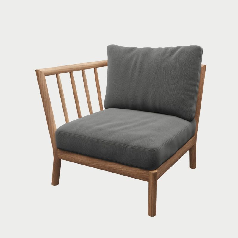 F.H.（フリッツ・ハンセン）SKAGERAK（スカゲラック）Tradition endmodule（トラディション エンドモジュール）/ チャコール